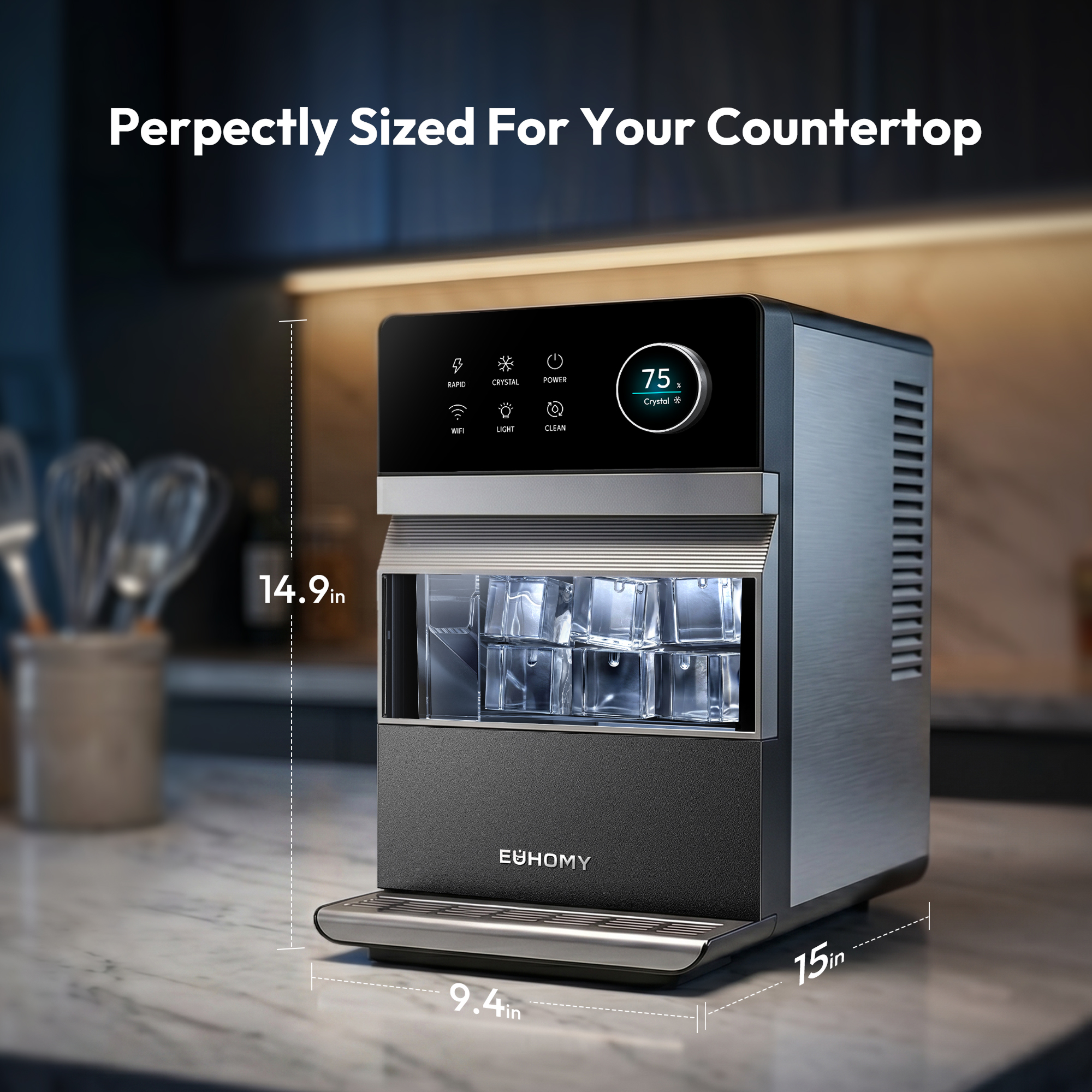 Rock Plus Square Ice Maker