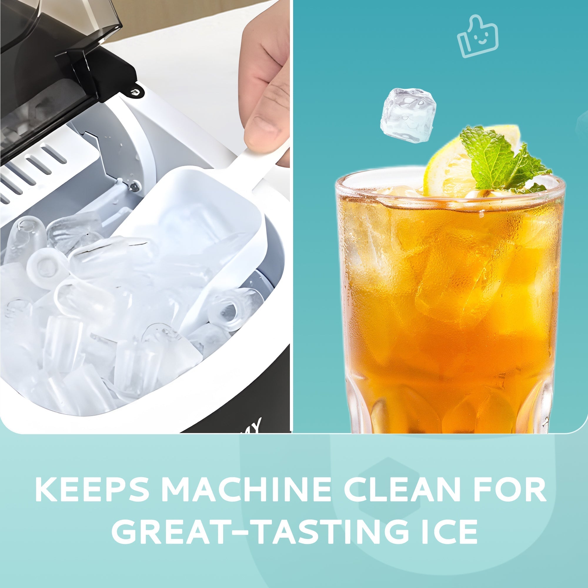 Ice Maker Cleaner 16/32 Fl Oz Safe and Odor Free Mecila