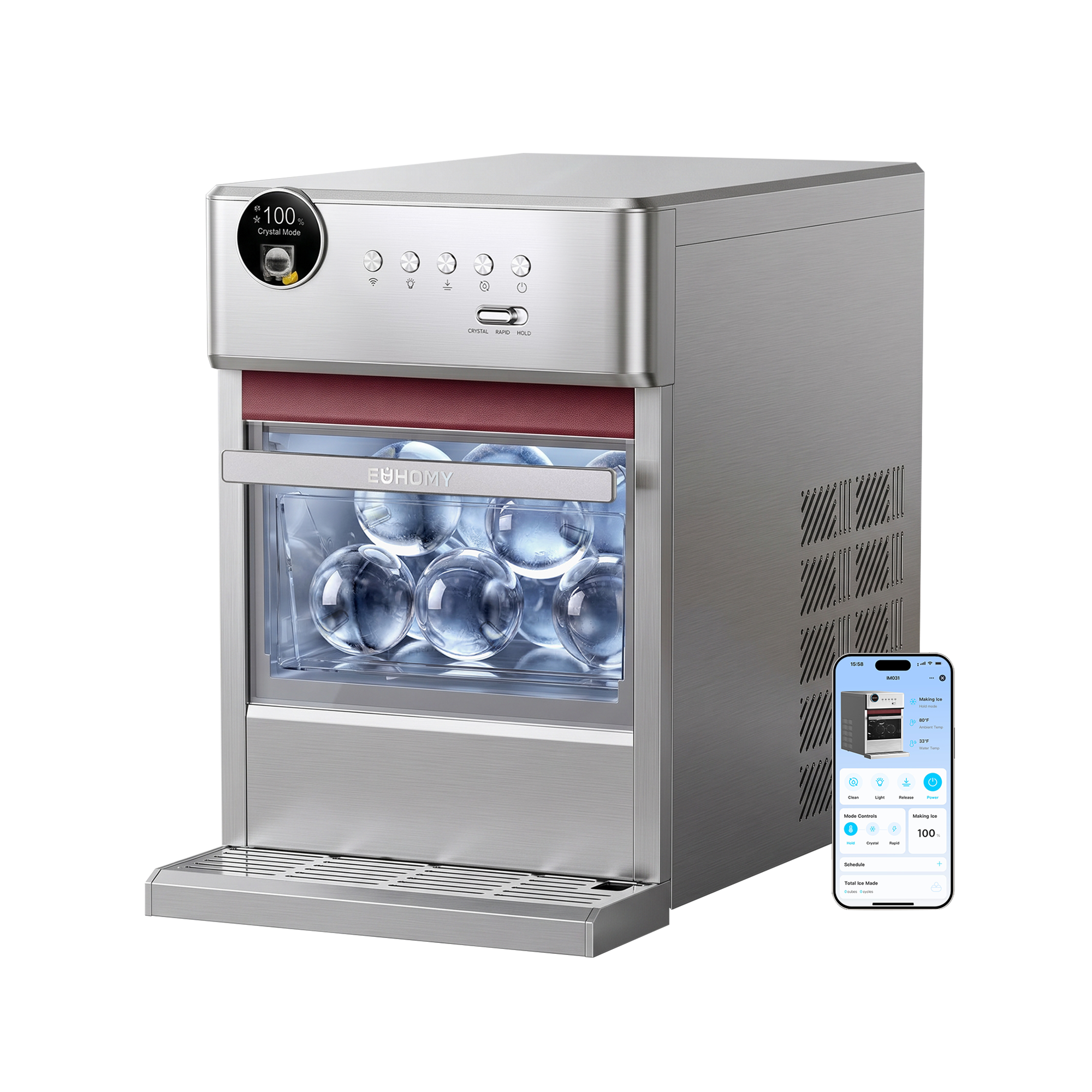 Rock Pro Sphere Ice Maker by Mecila