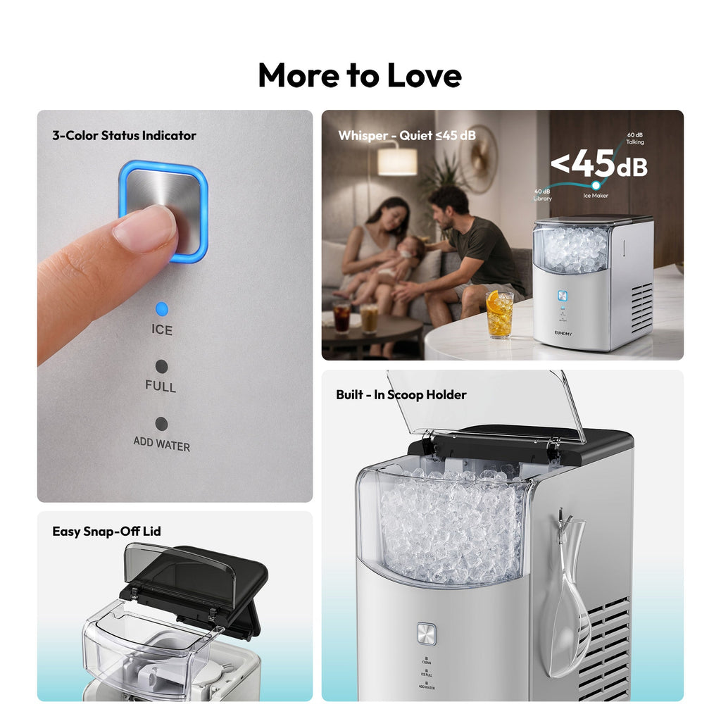 Nugget Ice Maker Mecila Pearl L1 Max