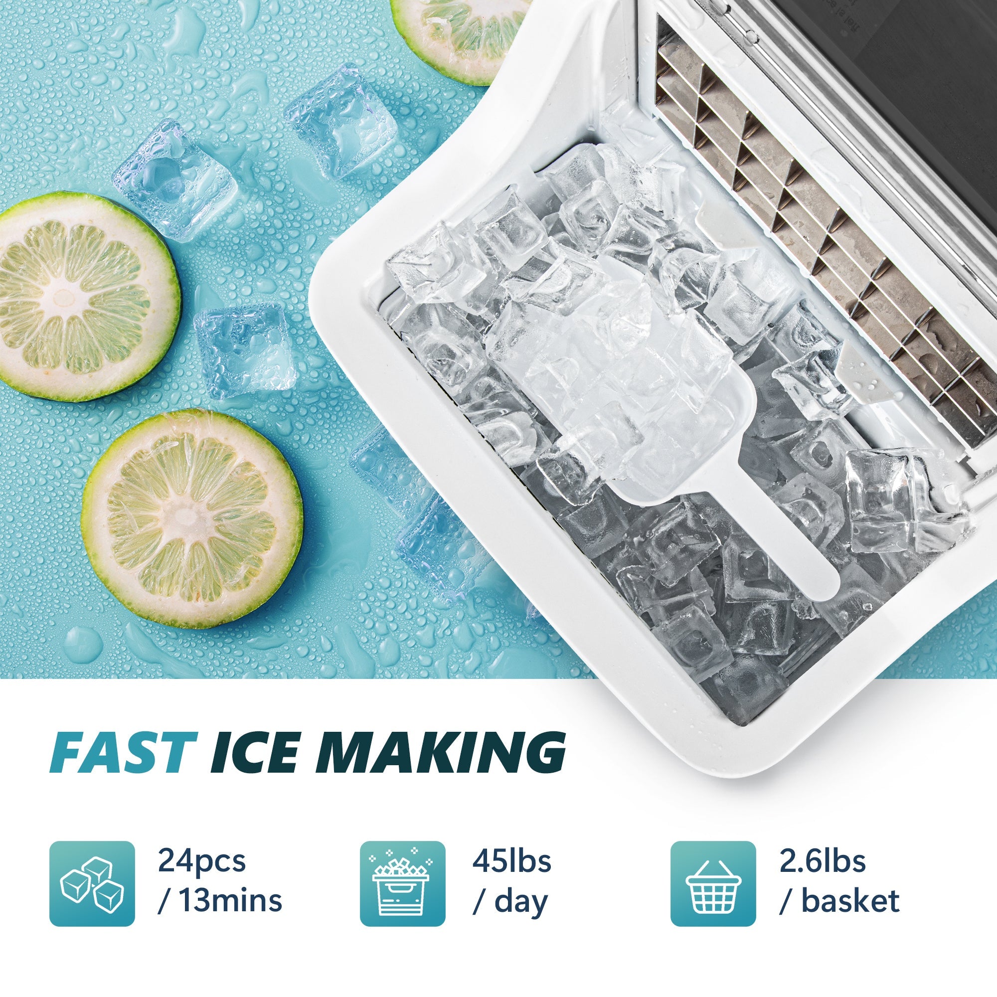 Tile Plus Cube Ice Maker Mecila