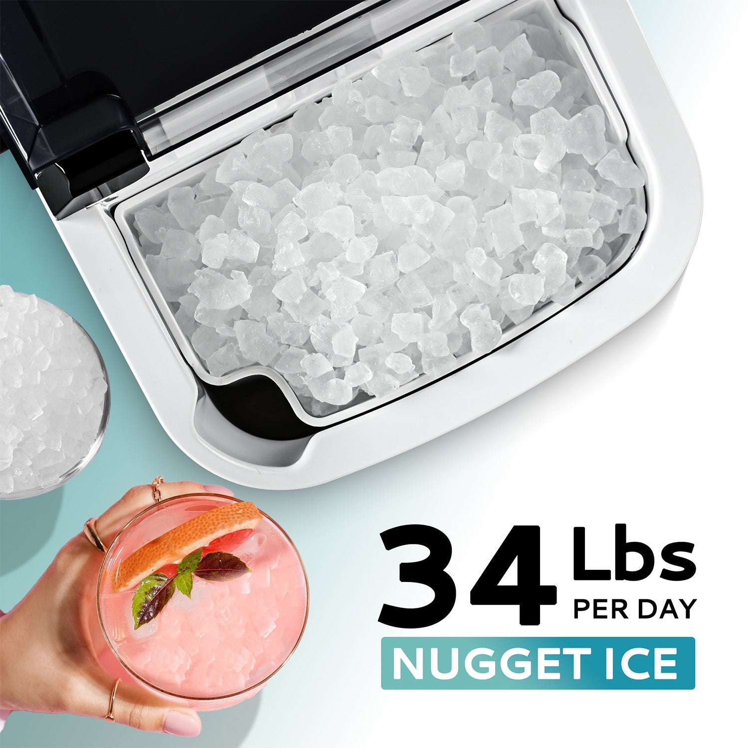 Nugget Ice Maker Pearl H1