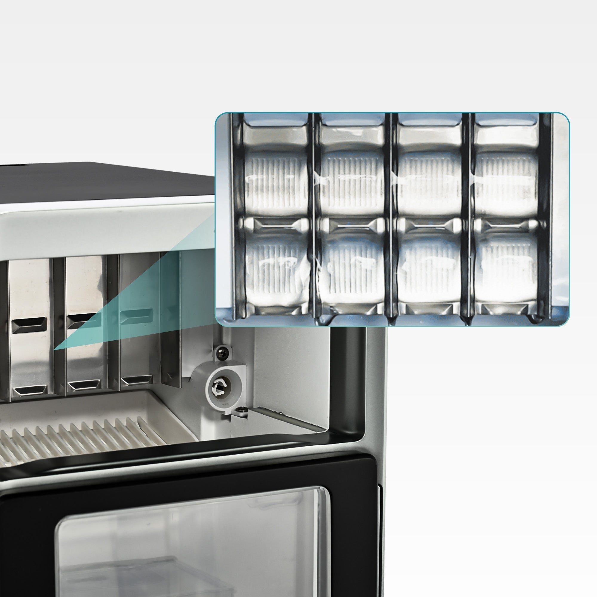 Crescent Ice Maker Luna Series by Mecila