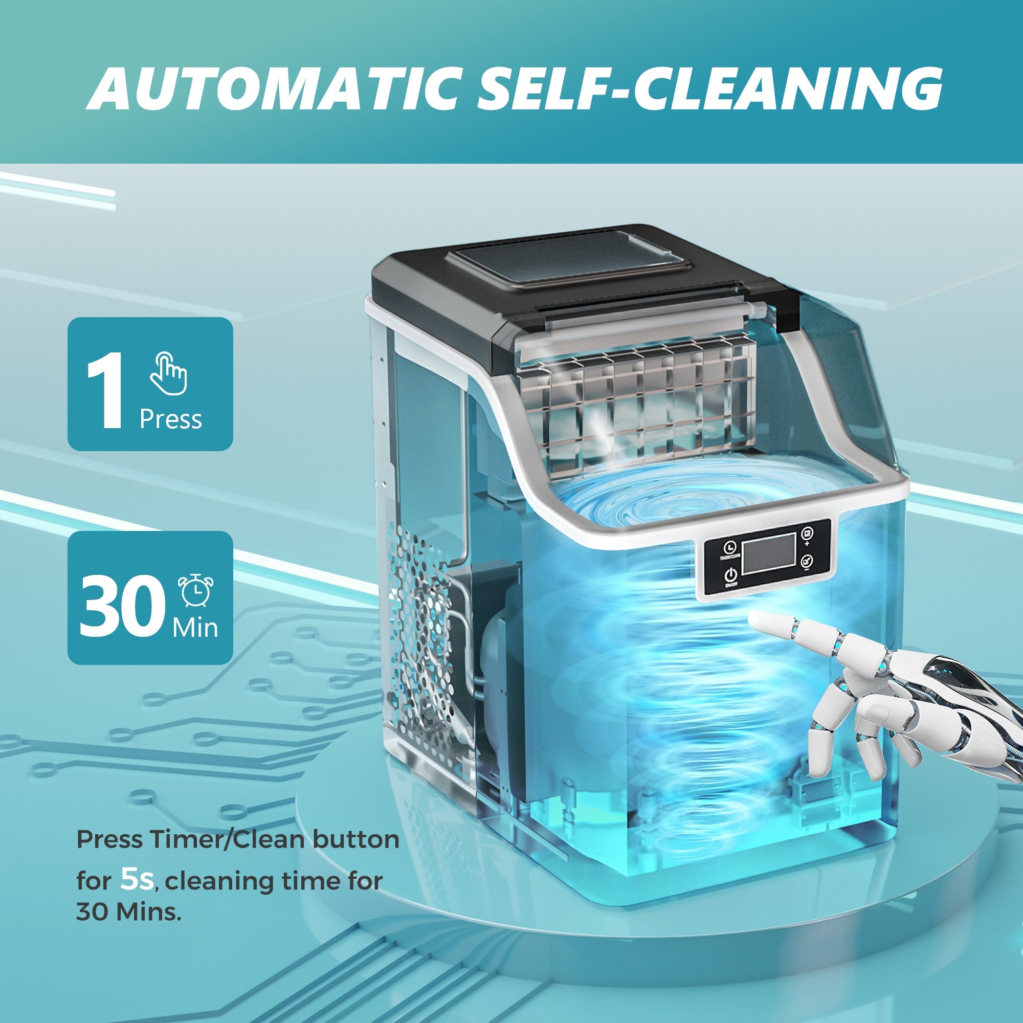 Tile Plus Cube Ice Maker Mecila