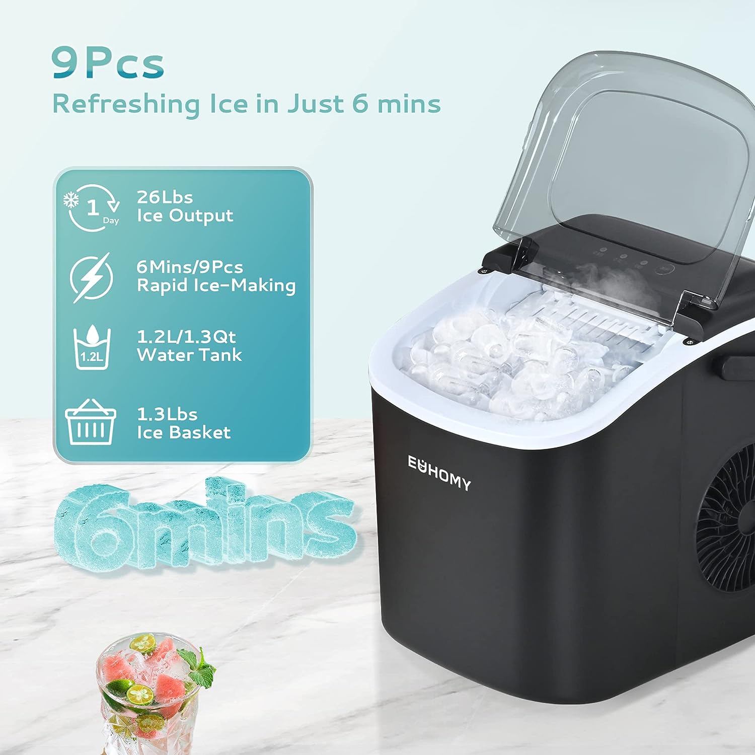 Dart H1 Bullet Ice Maker by Mecila