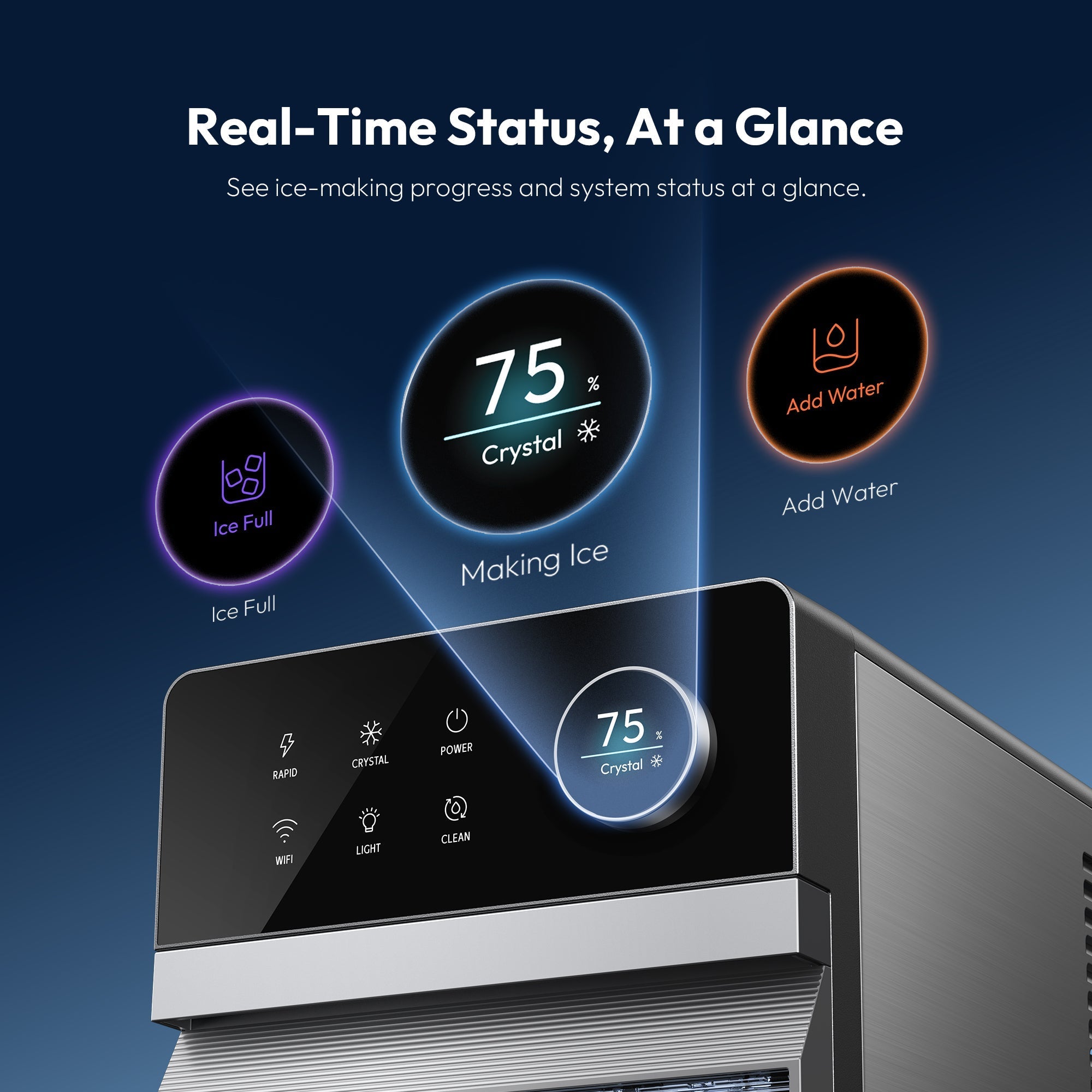 Rock Plus Square Ice Maker