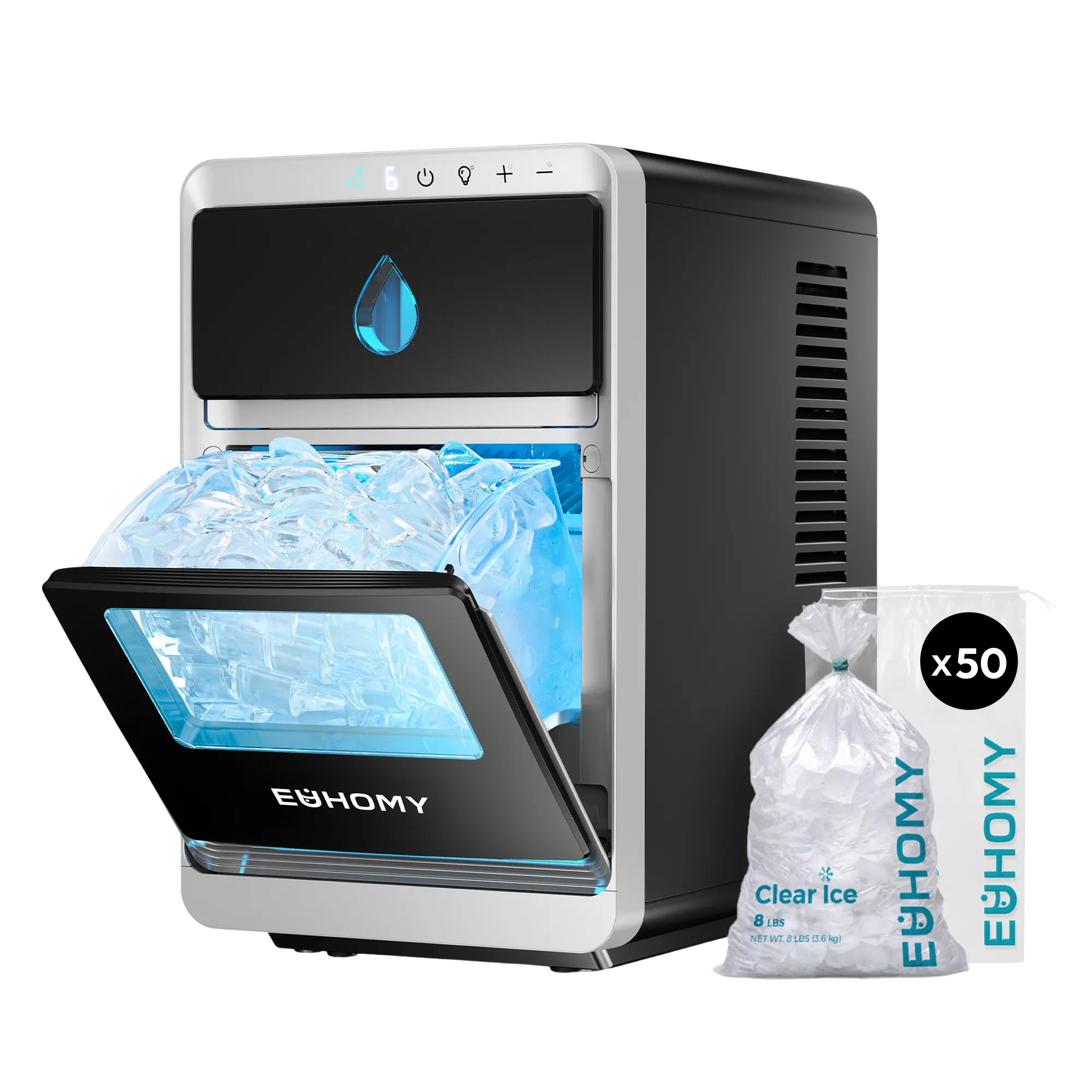 Crescent Ice Maker Luna Series by Mecila